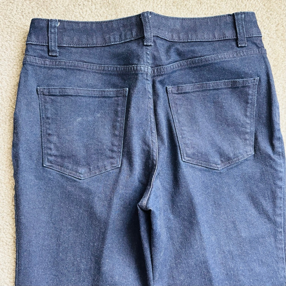 NWOT Talbots Signature Classic Straight Leg Dark Wash Denim Jeans | Sz 6 - Picture 5 of 8